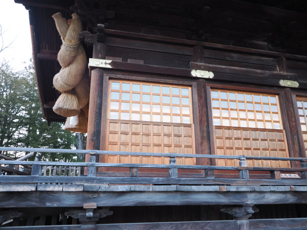 諏訪大社 下社 秋宮